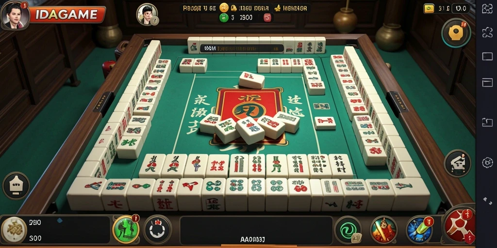 Tampilan screenshot dari gameplay Mahjong yang mengasyikkan