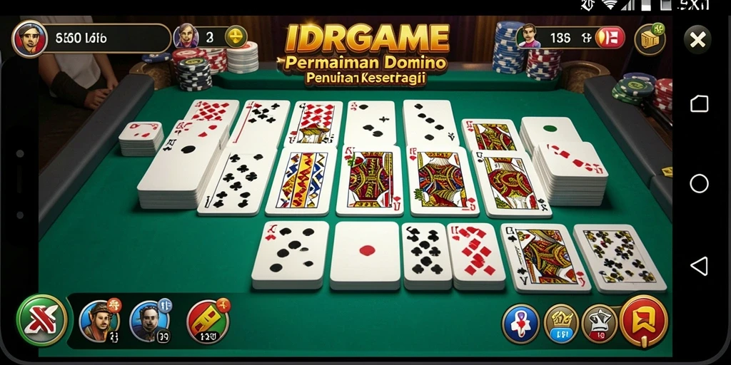 Tampilan menarik dari gameplay IDRGAME yang seru.