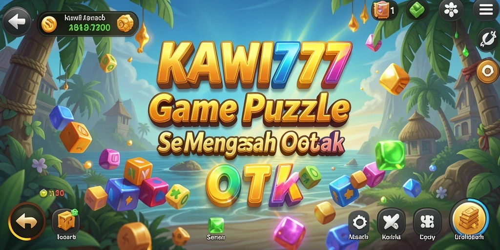 Tampilan gameplay menarik dari KAWI777 dengan tantangan puzzle.