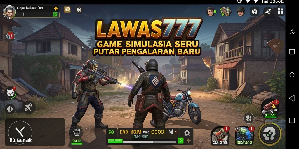 Tampilan gameplay LAWAS777 yang mendetail dalam dunia simulasi.