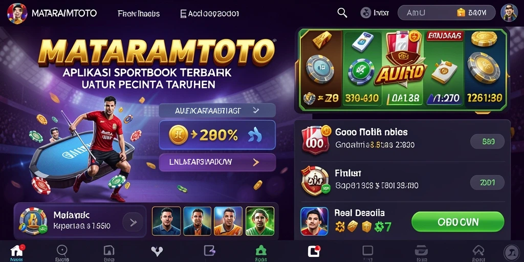 Tampilan antarmuka <strong>MATARAMTOTO</strong> yang sederhana dan mudah dipahami.