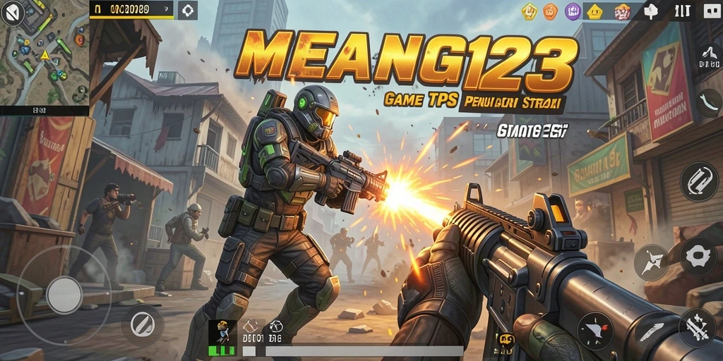 Screenshot gameplay MENANG123 yang menampilkan aksi seru di arena.
