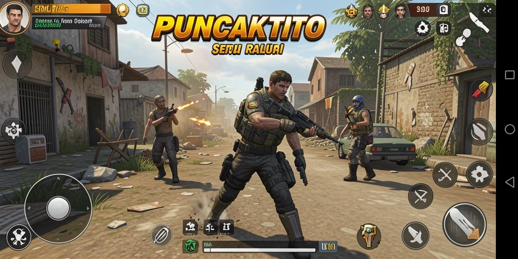Screenshot gameplay PUNCAKTOTO yang menunjukkan simulasi seru.